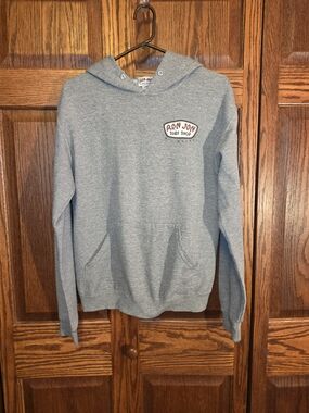 Men's Ron Jon Surf Shop Gray Pullover Hoodie
